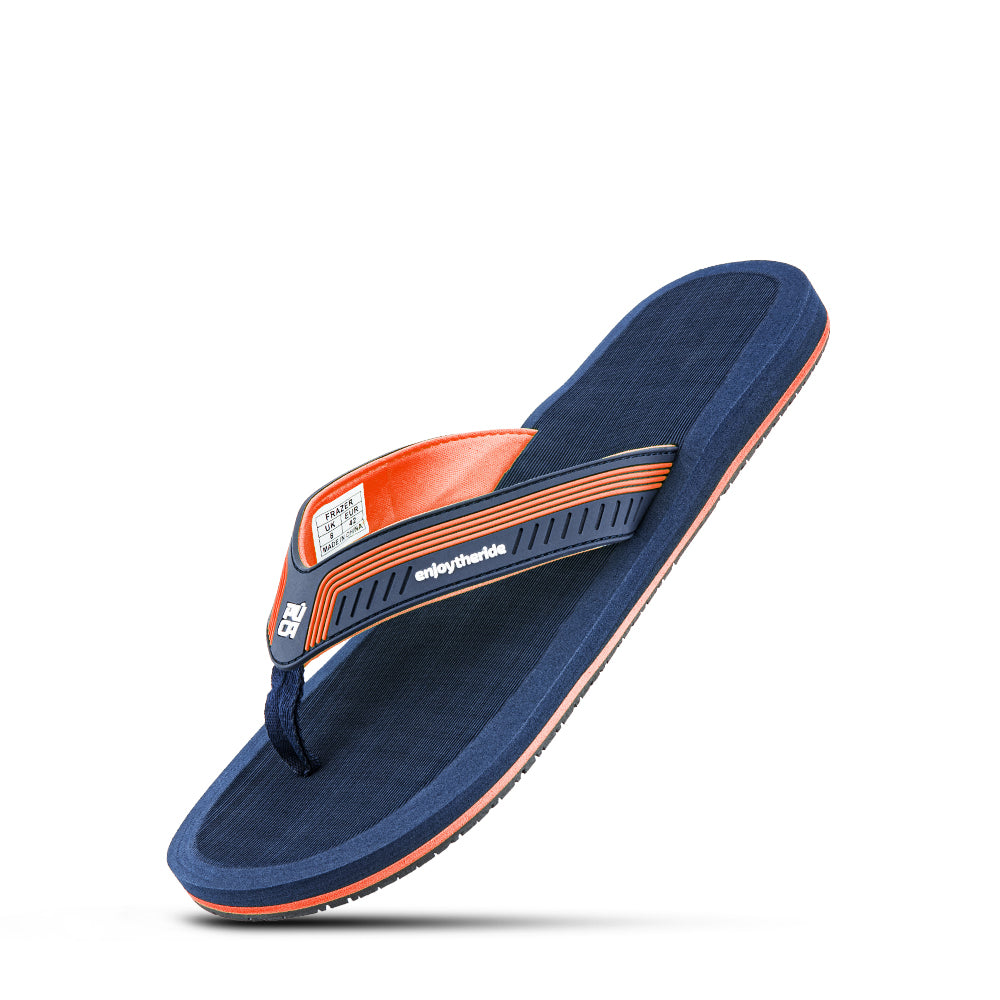 puca Men's Slippers | Navy | Frazer