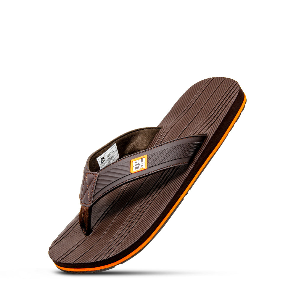 Puca Men's Slippers | Brown | Lamar