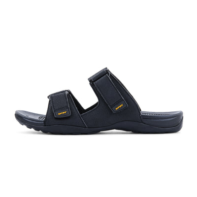 Men's Slippers | Black | Arba 02