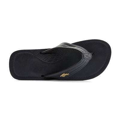 Men's Slippers | Black | Real