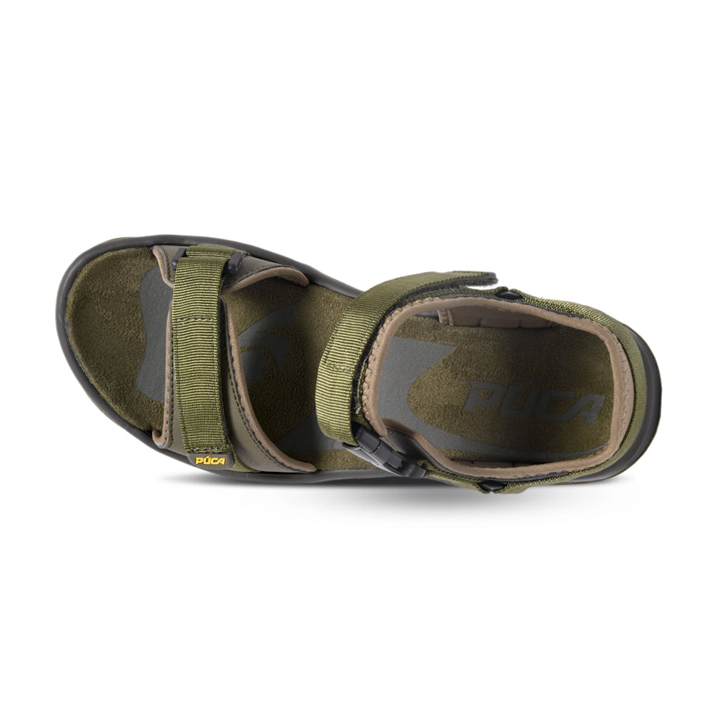 Puca Men's Sandals | Olive | Spark 50