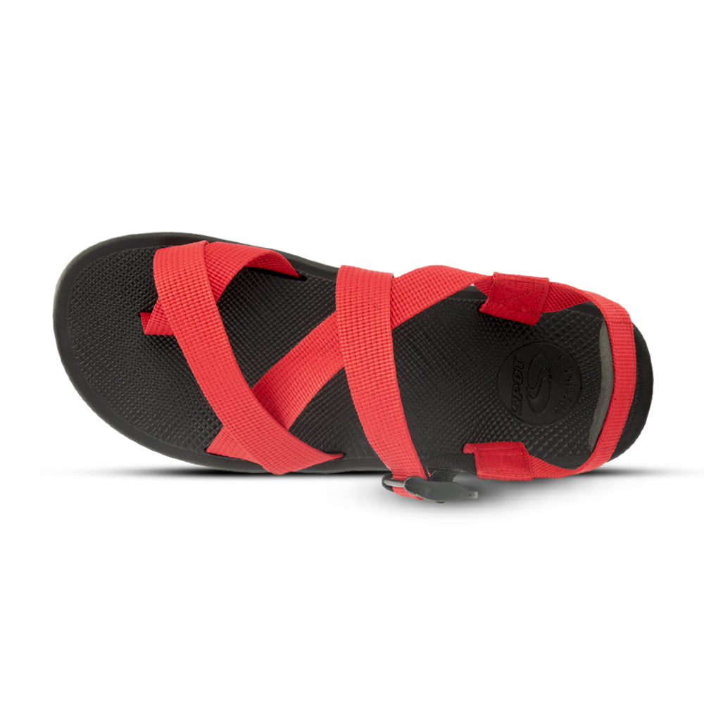 Spot Sandals for Men | Red | SS 15