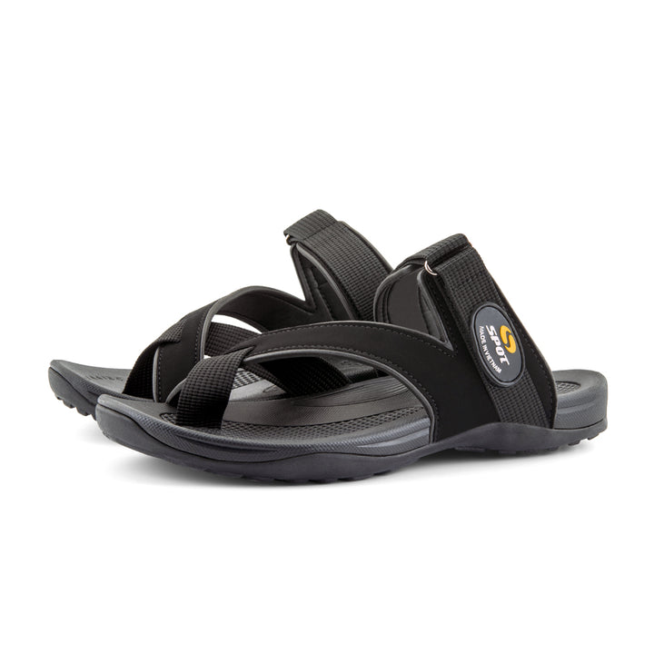 Spot Men's Slippers | Black | SS 75 – FOSCHER