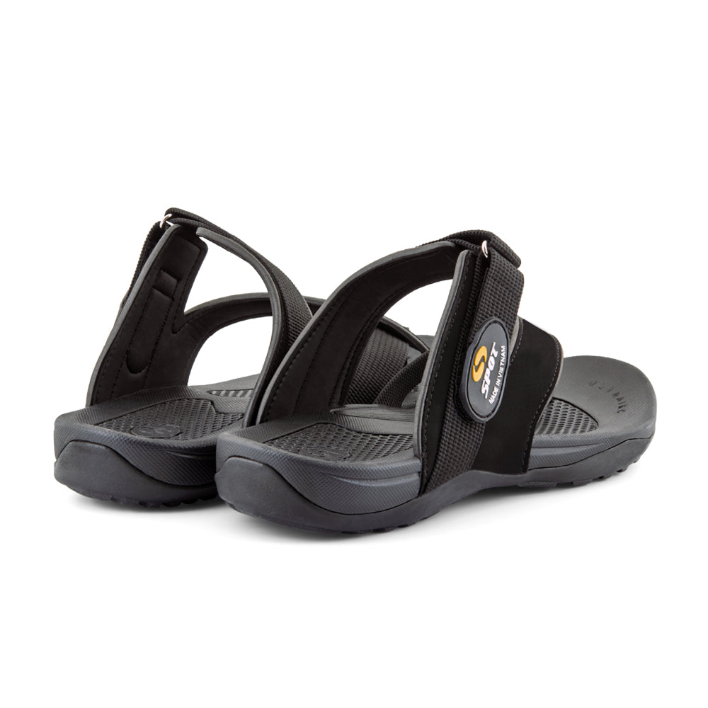 Spot Men's Slippers | Black | SS 75 – FOSCHER