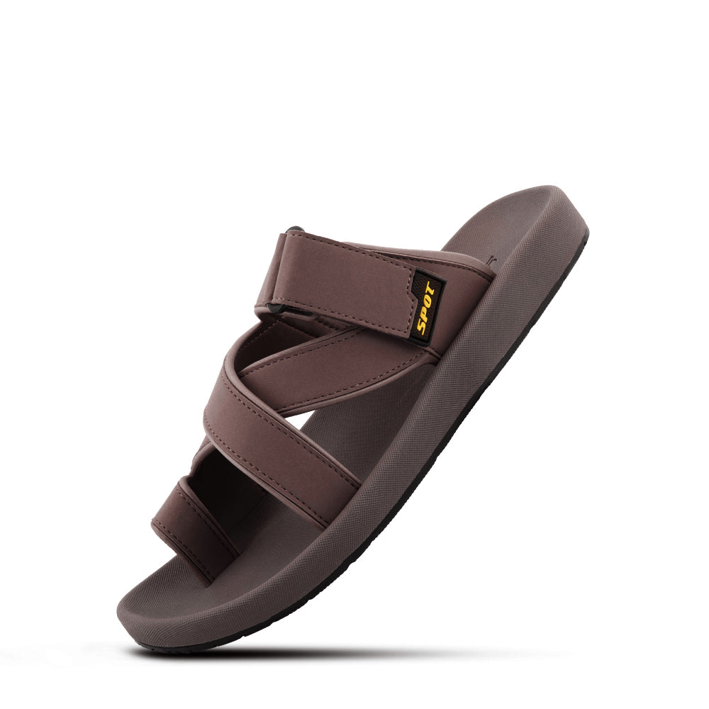 Men's Slippers | Brown | SS 7603