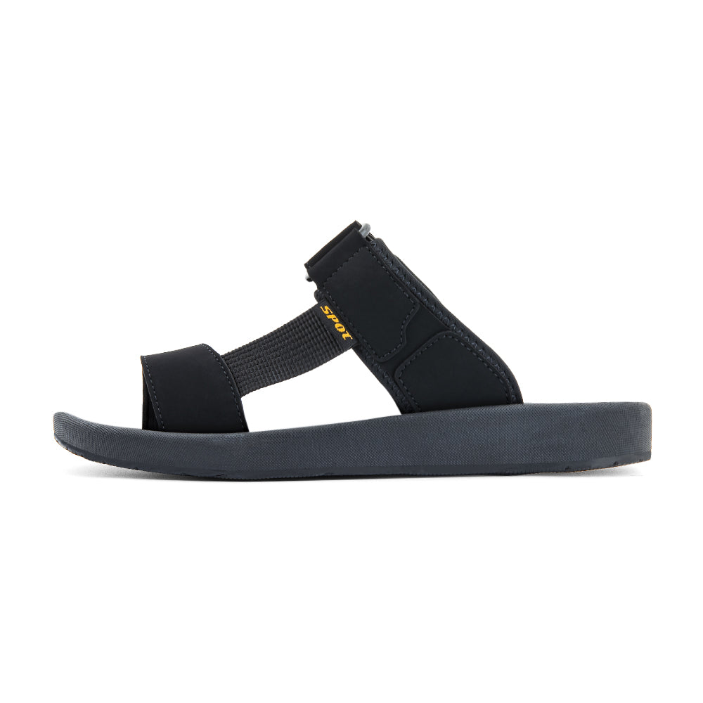 Spot Slippers for Men | Black | SS 7604