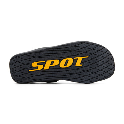 Spot Slippers for Men | Black | SS 7604