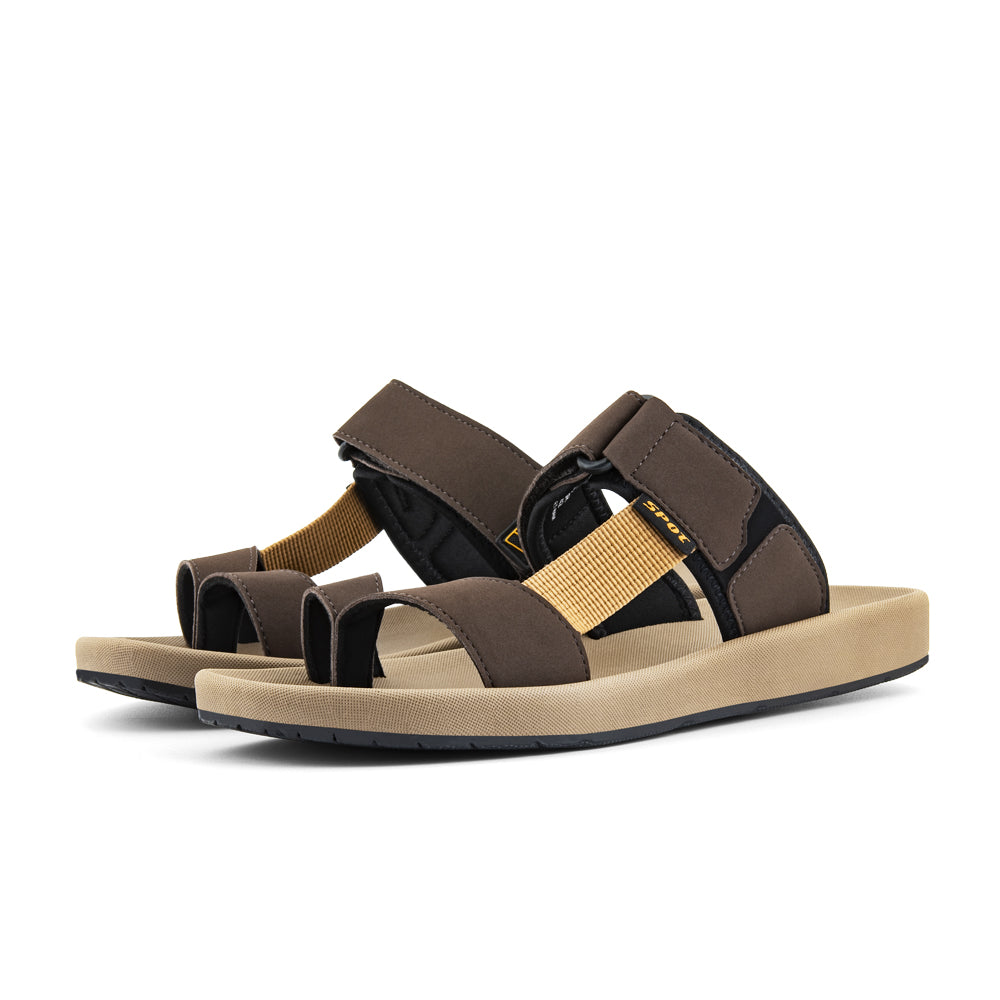 Spot Slippers for Men | Brown Camel | SS 7604