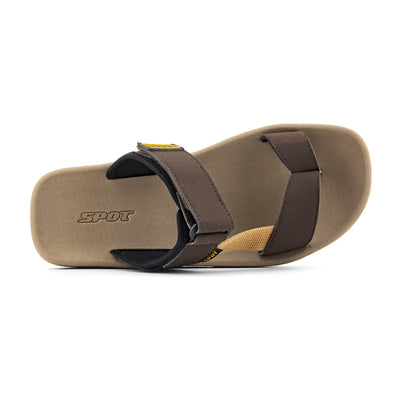 Spot Slippers for Men | Brown Camel | SS 7604