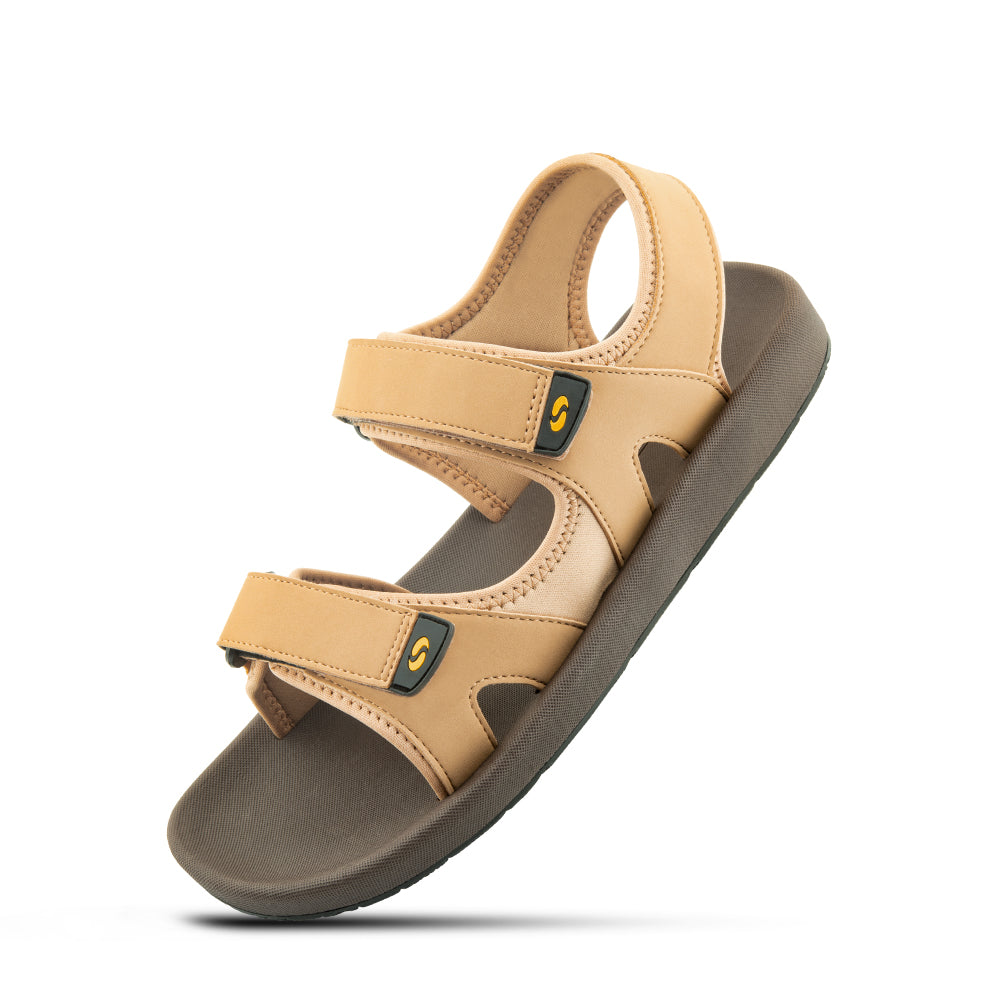 Sandals for Men | Camel Brown | SS 7651