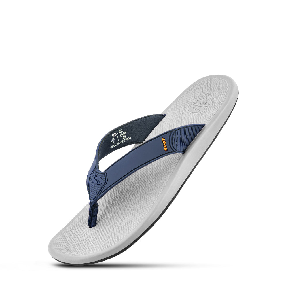 Slippers for Men | Navy Grey | SS 82