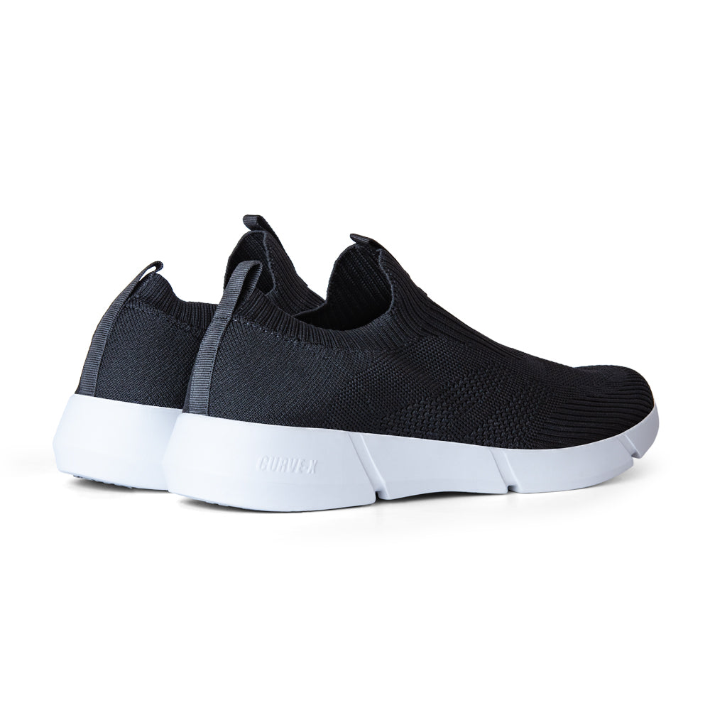 Puca Shoes for Men | Black White | Stretch