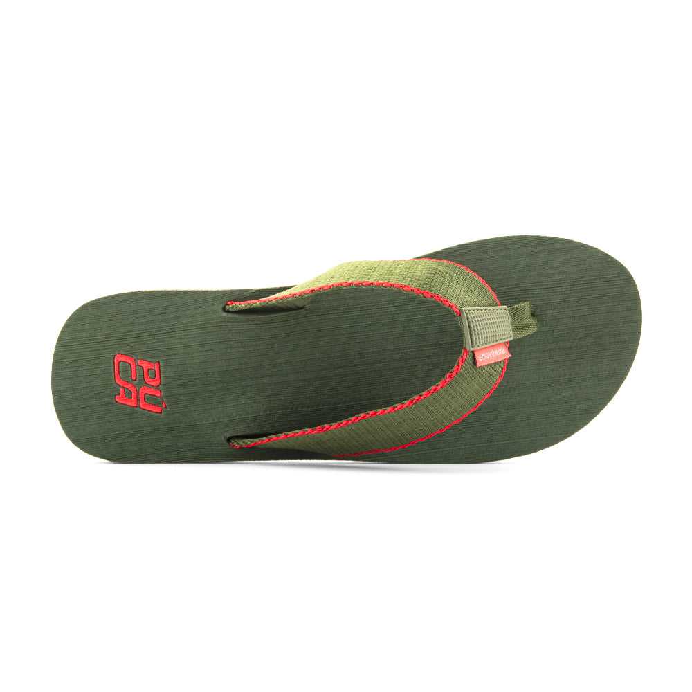 Puca Men's Slippers | Olive | Uzi