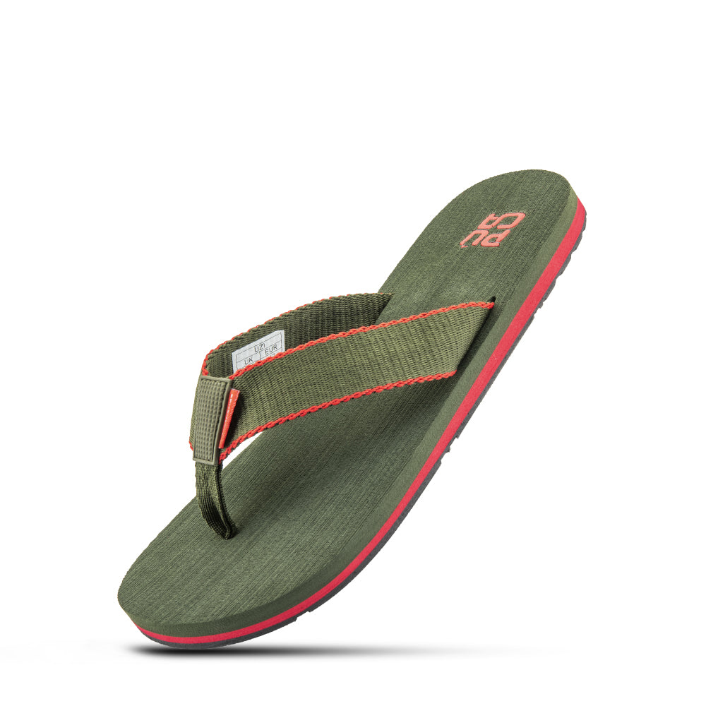 Puca Men's Slippers | Olive | Uzi